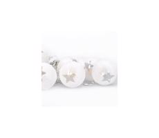 1V226 - LED Świąteczne kule łańcuszkowe 10xLED 1m ciepłą biel