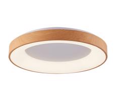 Azzardo AZ4993 -LED Plafon ściemnialny SANTANA LED/50W/230V brązowy + pilot