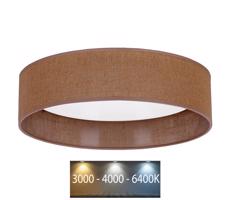 Brilagi - LED Plafon VELVET LED/24W/230V 3000/4000/6400K brązowy