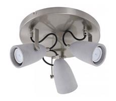Briloner 2529-032 - LED Oświetlenie punktowe THIMBLE 3xGU10/5W/230V beton