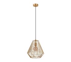 Eglo 43695 - Żyrandol na lince STYPE 1xE27/40W/230V gold
