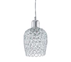 Eglo 94896 - Żyrandol kryształowy BONARES 1 1xE27/60W/230V