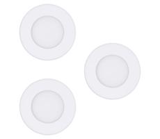 Eglo 97111 - ZESTAW 3x LED Oprawa wpuszczana FUEVA-RW 1xLED/2,8W/230V