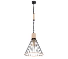 Globo 15676H1 - Żyrandol na łańcuchu HALIA 1xE27/60W/230V