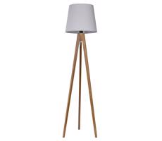 Lampa podłogowa CONE 1xE27/60W/230V dąb szary