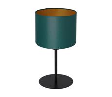 Lampa stołowa ARDEN 1xE27/60W/230V śr. 18 cm zielony/złoty