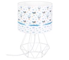 Lampka dziecięca PIKKI 1xE27/60W/230V niebieski