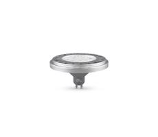 LED Żarówka AR111 GU10/12W/230V 3000K srebrna 30°