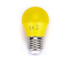 LED Żarówka G45 E27/4W/230V żółta -