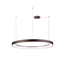 LED2 - LED Żyrandol ściemnialny na lince BELLA LED/80W/230V 3000K/4000K brązowe