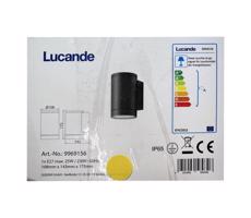 Lucande - Kinkiet zewnętrzny THOMKE 1xE27/25W/230V IP65