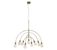 Markslöjd 108289 - Żyrandol na lince LAVELLO 9xE27/40W/230V gold