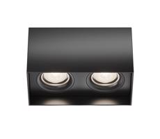 Maytoni C015CL-02B - Oświetlenie punktowe SLIM 2xGU10/50W/230V czarne