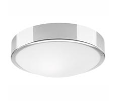 Plafon JONAS 1xE27/60W/230V śr. 26 cm chrom błyszczący