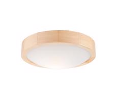 Plafon NATURAL SLIM 1xE27/60W/230V ø 27 cm sosna