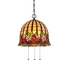 Quoizel QZ-ROSECLIFFE-P - Żyrandol na łańcuchu ROSECLIFFE 3xE27/100W/230V