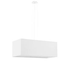 SL.0779 - Żyrandol na lince SANTA BIS 3xE27/60W/230V 80 cm biały