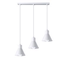 SL.0984 - Żyrandol na lince TALEJA 3xE27/60W/230V biały
