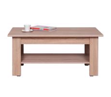 Stolik kawowy THEMO 50x110 cm brązowy