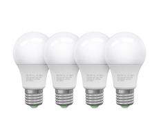 ZESTAW 4x LED Żarówka ECOLINE A60 E27/10W/230V 4000K - Brilagi