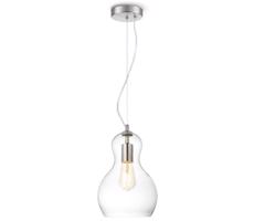 Żyrandol na lince BELLO 1xE27/40W/230V śr. 21 cm przezroczysty