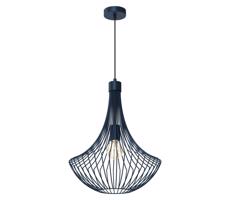Żyrandol na lince CESTA 1xE27/60W/230V niebieski