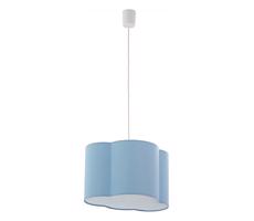 Żyrandol na lince CLOUD 1xE27/25W/230V niebieski