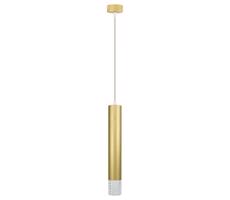 Żyrandol na lince TUBI 1xGU10/8W/230V złoty